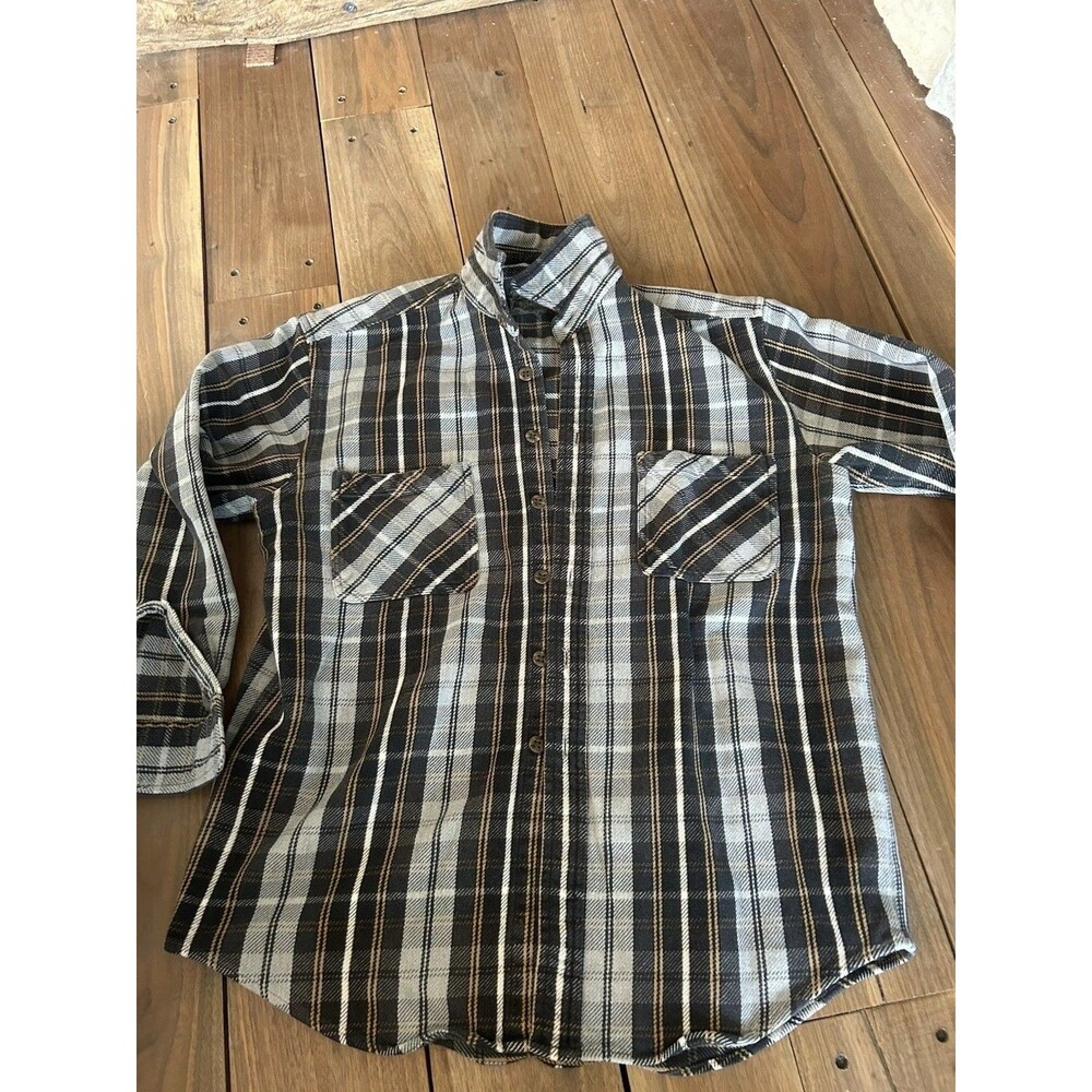 Long sleeve flannel thermal Large Tall Unbranded